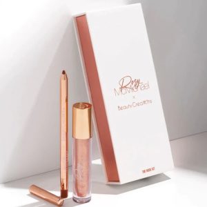 Set de labios True nude kit – Rosy McMichael x Beauty Creations