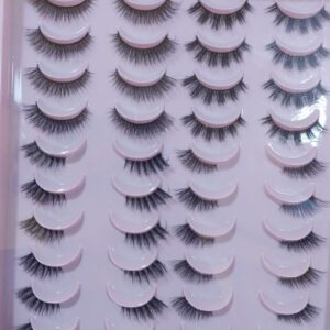 Set de pestañas 20 pares