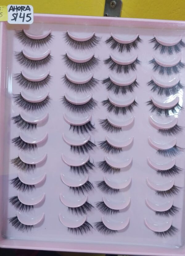 Set de pestañas 20 pares