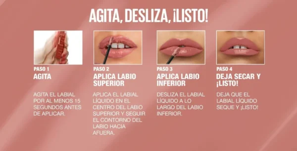 Labial liquido Vinyl Ink - Maybelline - Imagen 3