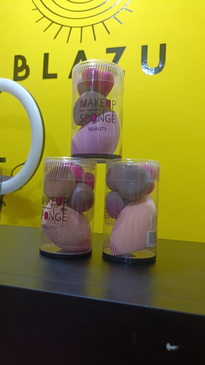 Set de esponjas grandes, medianas y pequeñas